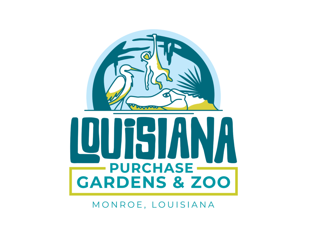 Louisiana Purchase Gardens & Zoo logo design by Aldridge Marketing